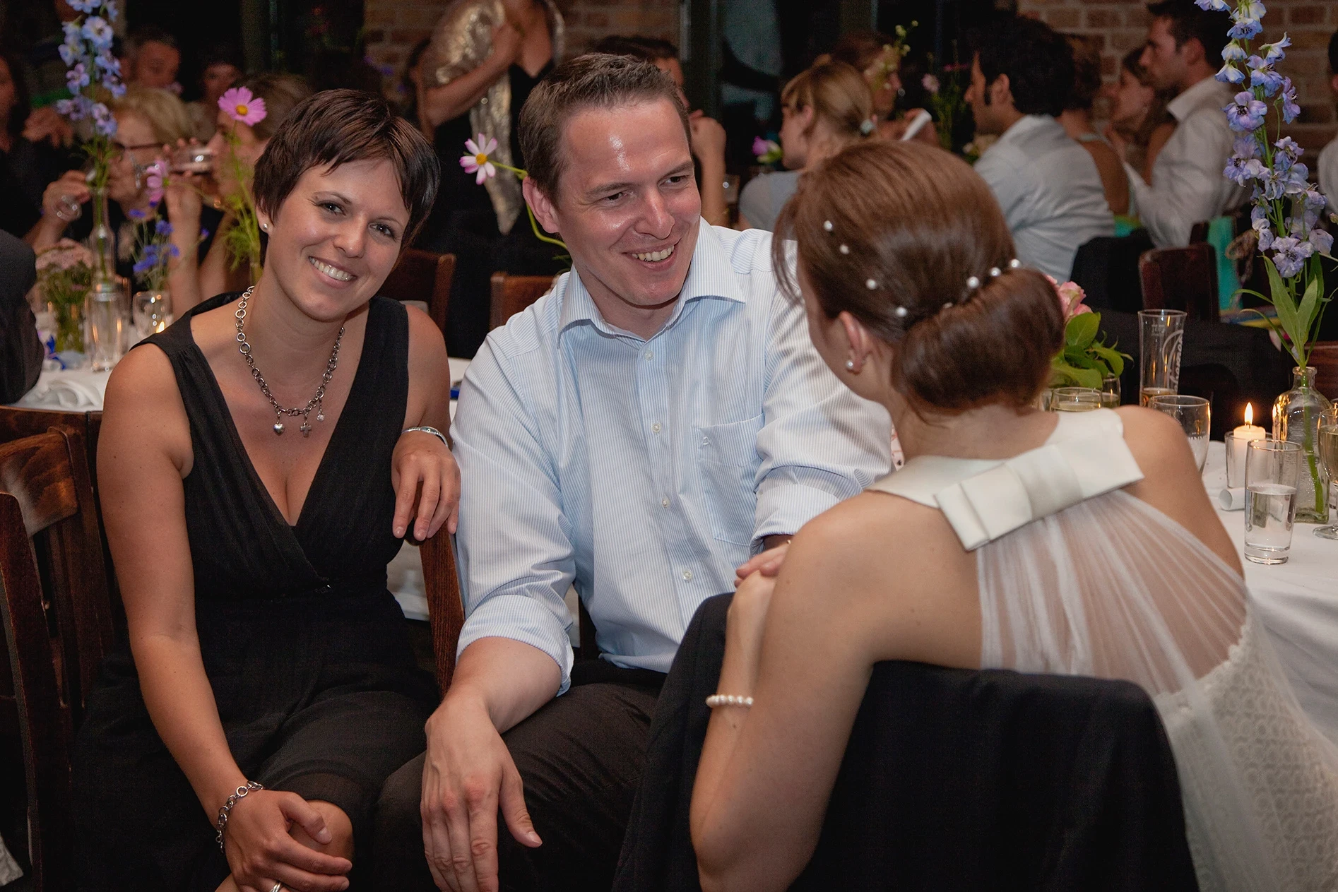 Party, Hochzeit Gäste, Braut