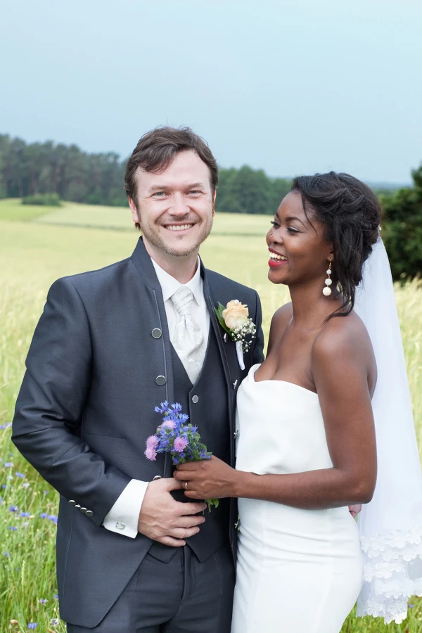 Sommerhochzeit in der Feldberger Seenlandschaft, Color, Landschaft mit Feld Wald und Seen
