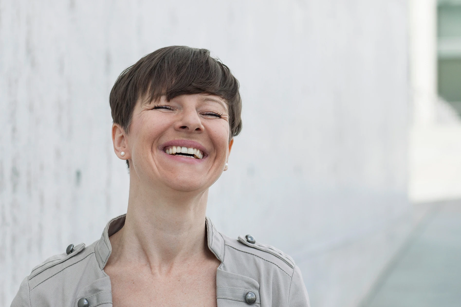 Portrait, Frau, Farbfotografie