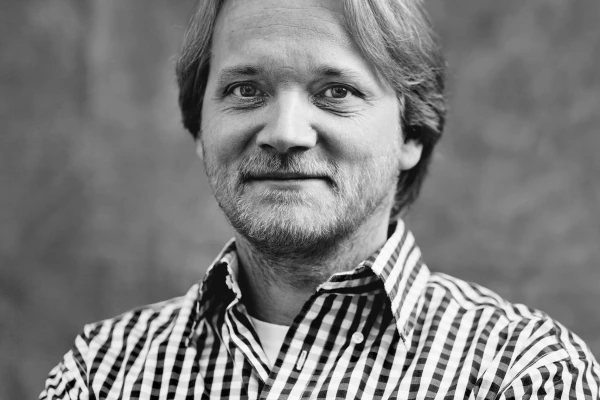 Portrait, Mann, Schwarz-Weiß