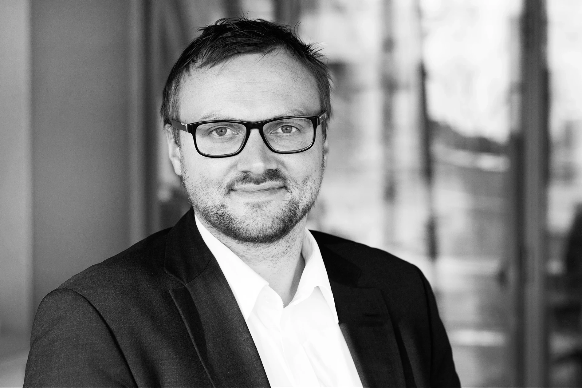 Portrait, Mann, Schwarz-Weiß